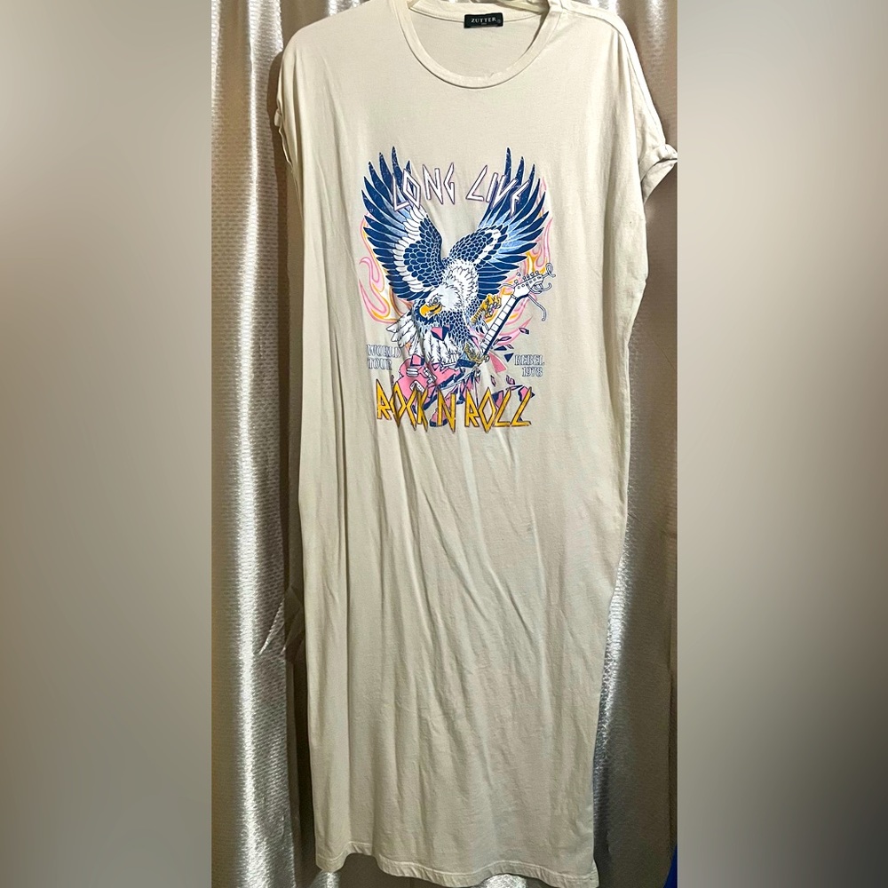 Midi tshirt dress